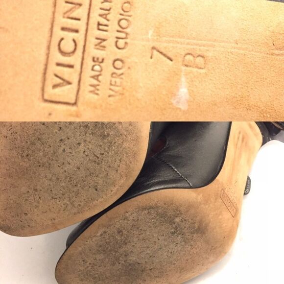 GIUSEPPE ZANOTTI Peep Toe Mary Jane Metallic Heels Silver Grey 7 - Picture 9 of 9